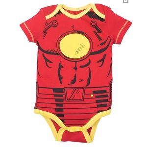 Iron Man Avengers Baby Boys' Bodysuit